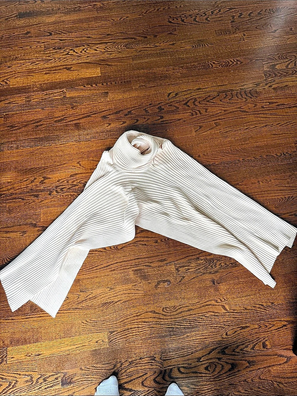 Long Sleeve Top in White